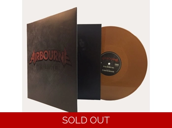 Airbourne - It's All For Rock N' Roll - Limited Edition 12" 2 Track Bronze Vinyl In Gatefold Sleeve